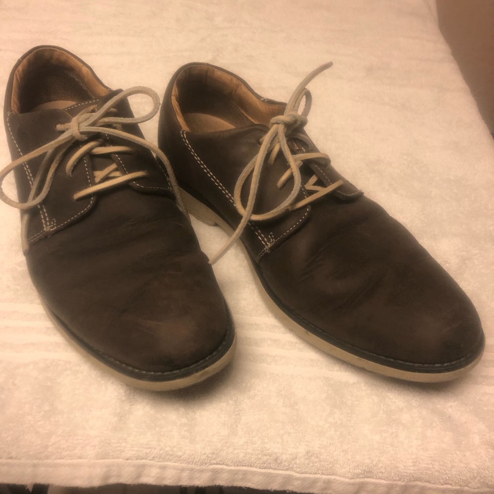 Top Sperry leather lace up
